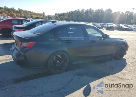 2021 BMW M3 Sedan z USA, uszkodzony, nr VIN WBS53AY03MFL47633